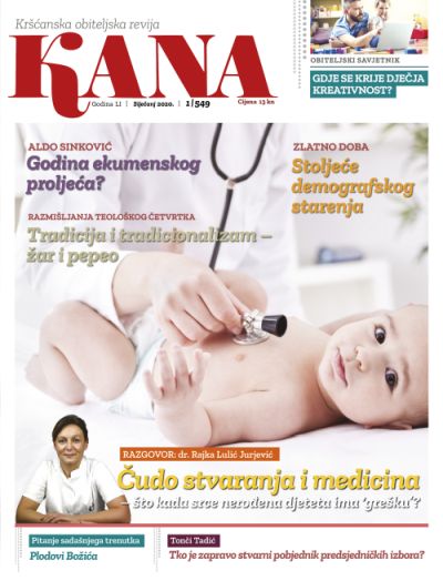Kana, kršćanska obiteljska revija, siječanj 2020.