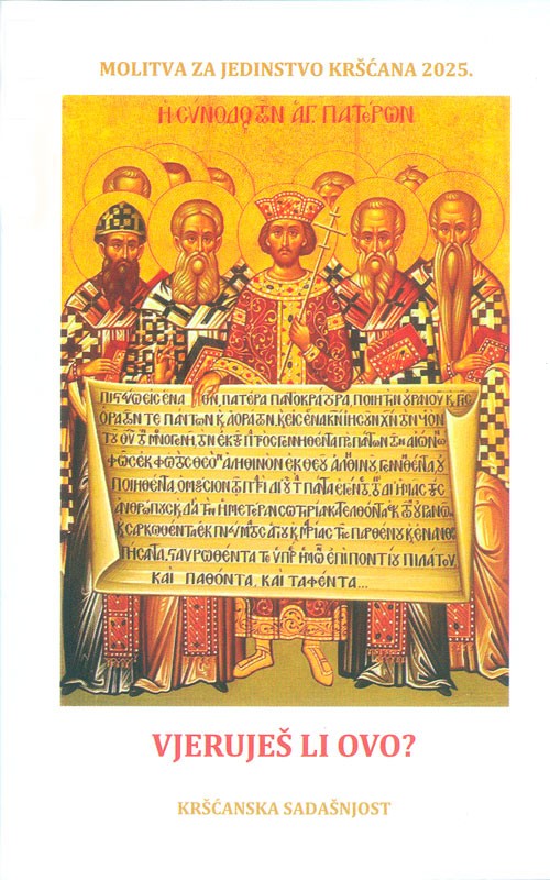 MOLITVA ZA JEDINSTVO KRŠĆANA 2025.