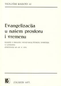 Evangelizacija u našem prostoru i vremenu