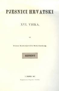 Pjesnici hrvatski XVI. vieka