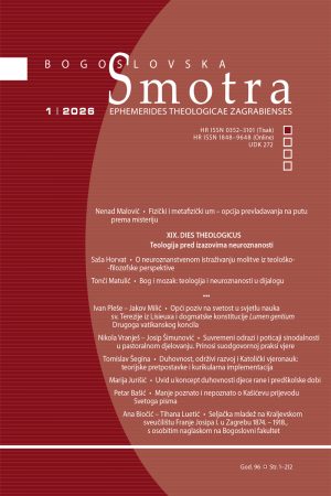 Bogoslovska smotra, 2026. – br. 1