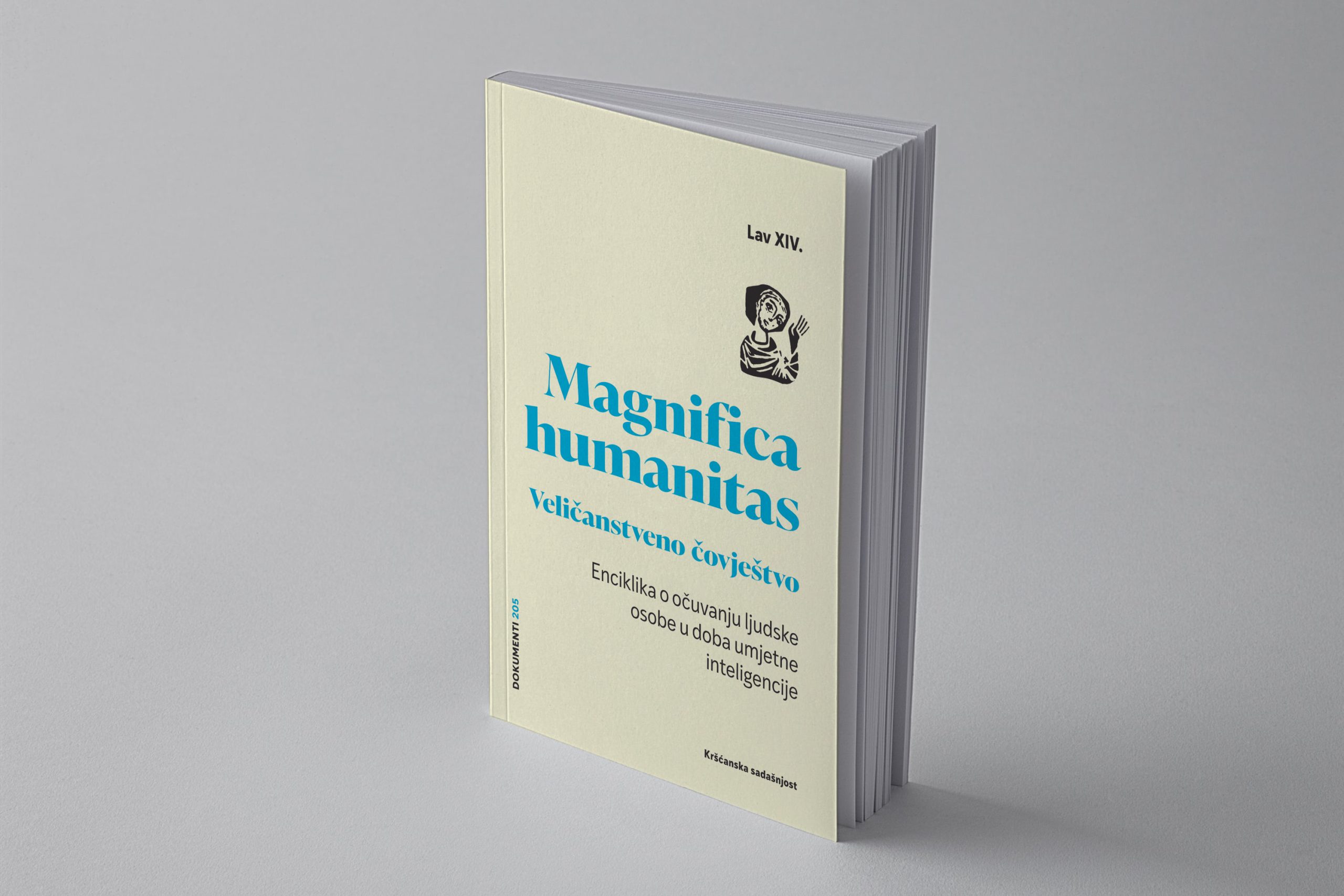 Pred čitateljima stoji prva socijalna enciklika „Veličanstveno čovještvo“ (Magnifica humanitas) pape Lava XIV. koju je Kršćanska sadašnjost tiskala u hrvatskom prijevodu u svojem nizu Dokumenti pod brojem 205.